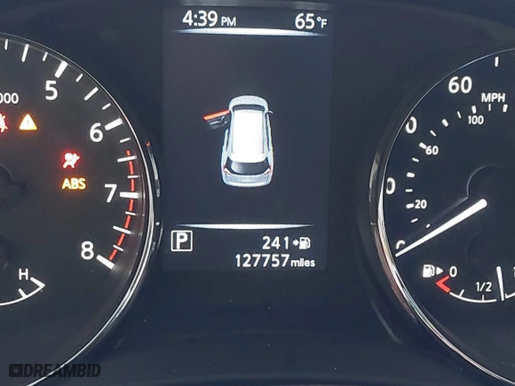 2017 Nissan Rogue S with VIN KNMAT2MT4HP550008, listed as a IAAI auction lot 41896542 with 127,757 mi miles. Bid and sale history available at carsss.com. Image 15.