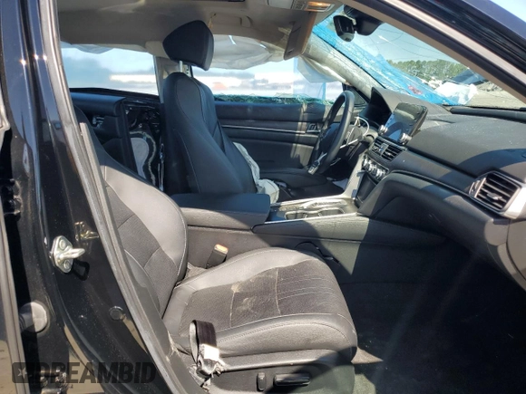 2019 Honda Accord Touring with VIN 1HGCV2F93KA017745, listed as a Copart auction lot 59694165 with Not provided miles and Salvage title. Bid and sale history available at DreamBid. Image 7.