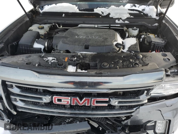 2022 GMC Canyon 4WD AT4 w/Cloth with VIN 1GTG6FEN9N1127416, listed as a Copart auction lot 46183875 with 32,896 mi miles and Salvage Title. Bid and sale history available at carsss.com. Image 12.