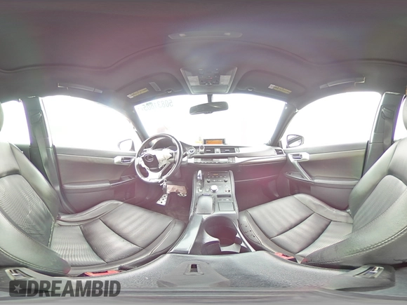 2012 Lexus CT 200h with VIN JTHKD5BH5C2100258, listed as a Copart auction lot 50831605 with 174,852 mi miles and Non repairable. Bid and sale history available at DreamBid. Image 14.