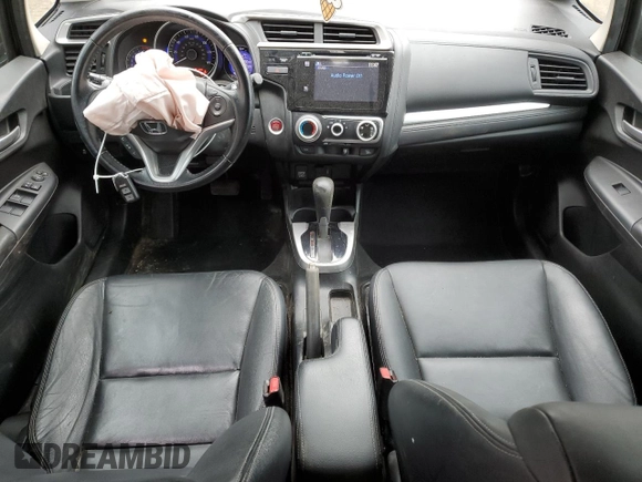 2017 Honda Fit EX-L with VIN JHMGK5H81HS017937, listed as a Copart auction lot 77972994 with 61,482 mi miles and Salvage Title. Bid and sale history available at DreamBid. Image 8.