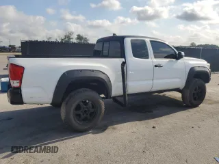 2017 Toyota Tacoma SR with VIN 5TFSX5EN4HX054104, listed as a Copart auction lot 55626545 with 87,911 mi miles and Salvage title. Bid and sale history available at DreamBid. Image 3.