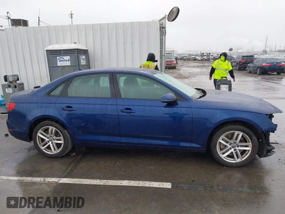 2017 Audi A4 Premium with VIN WAUGNAF45HN021809, listed as a IAAI auction lot 41798921 with 93,260 mi miles. Bid and sale history available at carsss.com. Image 14.