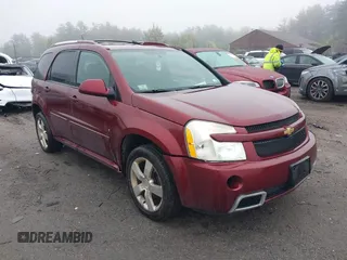 2008 Chevrolet Equinox Sport z VIN 2CNDL737986009241, wystawiony jako IAAI lot #42174356 z przebiegiem 117 308 mil mil oraz . Historia ofert i sprzedaży dostępna na DreamBid. Obrazek 1.