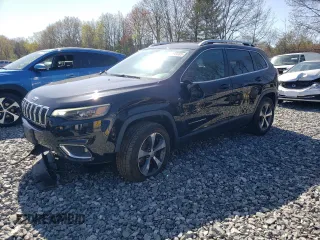 2019 Jeep Cherokee Limited with VIN 1C4PJMDX2KD239989, listed as a Copart auction lot 54590685 with 87,568 mi miles and Salvage title. Bid and sale history available at DreamBid. Image 1.