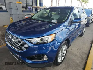2021 Ford Edge Titanium with VIN 2FMPK3K98MBA53776, listed as a IAAI auction lot 42785493 with 114,856 mi miles and . Bid and sale history available at DreamBid. Image 22.