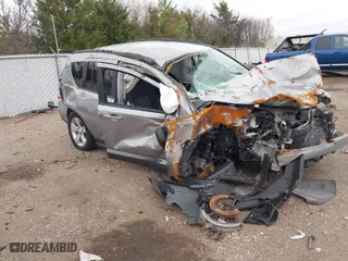 2015 Jeep Compass Sport with VIN 1C4NJDBB6FD282722, listed as a IAAI auction lot 41705880 with 1 mi miles. Bid and sale history available at carsss.com. Image 1.