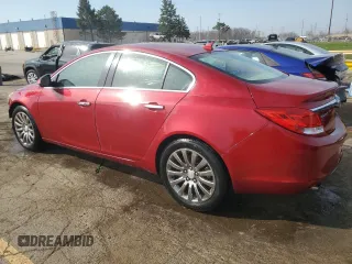 2012 Buick Regal Turbo Premium 1 with VIN 2G4GS5EV0C9211568, listed as a Copart auction lot 53569285 with 201,044 mi miles and Clean title. Bid and sale history available at DreamBid. Image 2.