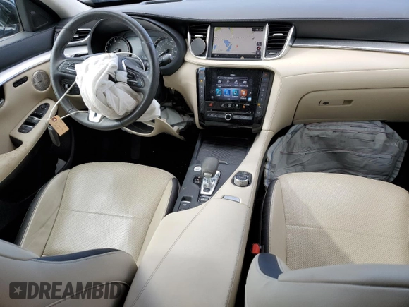 2021 Infiniti QX50 Essential with VIN 3PCAJ5CB8MF105565, listed as a Copart auction lot 43491845 with 20,035 mi miles and Salvage title. Bid and sale history available at DreamBid. Image 8.