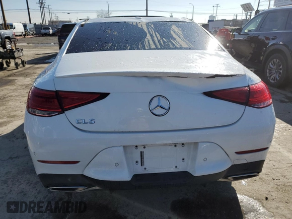 2019 Mercedes-Benz CLS 450 с VIN WDD2J5JB6KA041898, выставлен на аукционе Copart как лот 48348115 с пробегом 52 332 миль миль и Списание • Salvage title. История ставок и продаж доступна на DreamBid. Изображение 6.