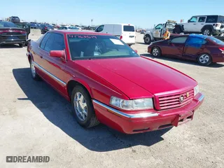 1998 Cadillac Eldorado Touring ETC with VIN 1G6ET1293WU602183, listed as a IAAI auction lot 41763519 with 105,571 mi miles. Bid and sale history available at carsss.com. Image 1.