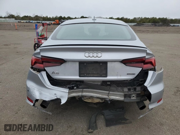 2019 Audi A5 Sportback Premium Plus с VIN WAUENCF52KA026900, выставлен на аукционе Copart как лот 52371475 с пробегом 29 711 миль миль и Списание • Salvage title. История ставок и продаж доступна на DreamBid. Изображение 6.