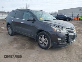 2015 Chevrolet Traverse LT with VIN 1GNKRGKD8FJ325528, listed as a IAAI auction lot 41654599 with 151,562 mi miles. Bid and sale history available at carsss.com. Image 1.