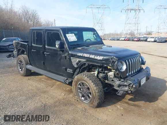 2021 Jeep Gladiator Overland z VIN 1C6HJTFG1ML606215, wystawiony jako IAAI lot #41771646 z przebiegiem 77 411 mil mil oraz . Historia ofert i sprzedaży dostępna na DreamBid. Obrazek 17.