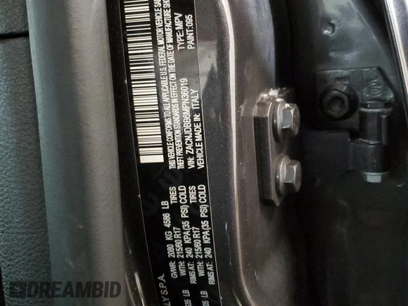 2021 Jeep Renegade 80th Anniversary z VIN ZACNJDBB6MPN36019, wystawiony jako Copart lot #83791844 z przebiegiem Nie podano mil oraz Szkoda całkowita • Salvage title. Historia ofert i sprzedaży dostępna na DreamBid. Obrazek 16.