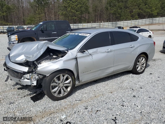 2020 Chevrolet Impala LT with VIN 2G11Z5S34L9101883, listed as a Copart auction lot 48982685 with 91,262 mi miles and Salvage Title. Bid and sale history available at carsss.com. Image 1.
