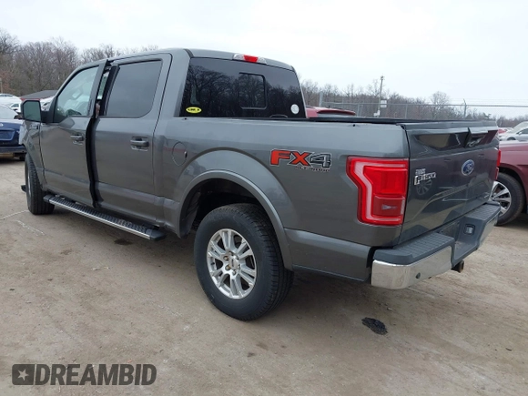 2016 Ford F-150 XLT with VIN 1FTEW1EF9GFC80614, listed as a IAAI auction lot 41799995 with 38,079 mi miles. Bid and sale history available at carsss.com. Image 3.