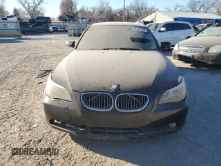 2005 BMW 5 Series 545i with VIN WBANB33505CN67031, listed as a Copart auction lot 84427644 with 204,870 mi miles and Clean Title. Bid and sale history available at carsss.com. Image 5.