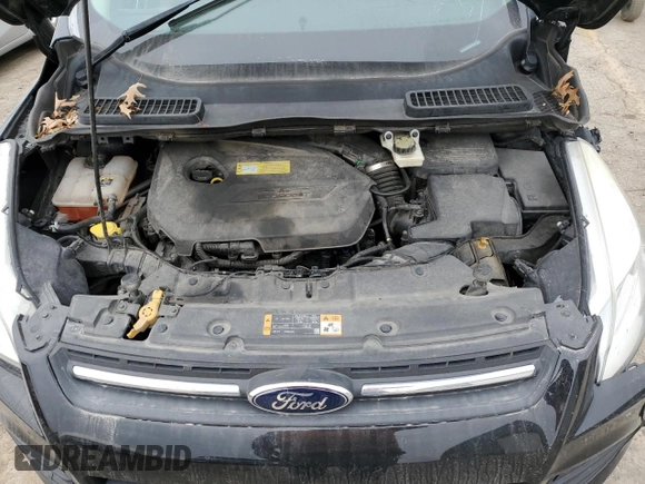 2013 Ford Escape SE with VIN 1FMCU0GXXDUB76102, listed as a Copart auction lot 44226025 with 104,127 mi miles and Salvage Title. Bid and sale history available at DreamBid. Image 13.
