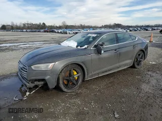 2019 Audi A5 Sportback Premium with VIN WAUDNCF57KA048869, listed as a Copart auction lot 42298715 with 66,967 mi miles and Salvage Title. Bid and sale history available at carsss.com. Image 1.
