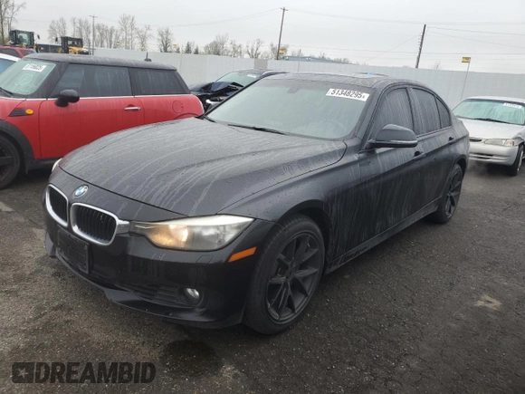 2013 BMW 3 Series 328i xDrive with VIN WBA3B5G51DNP40314, listed as a Copart auction lot 51348295 with 123,981 mi miles and Clean Title. Bid and sale history available at carsss.com. Image 1.