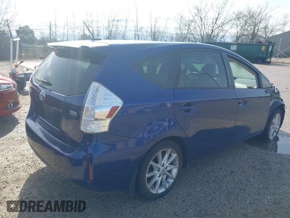 2013 Toyota Prius Two with VIN JTDZN3EUXD3272985, listed as a IAAI auction lot 42072007 with 135,785 mi miles and . Bid and sale history available at carsss.com. Image 4.
