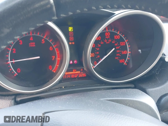 2010 Mazda 3 S Sport with VIN JM1BL1H66A1246027, listed as a IAAI auction lot 42564090 with 171,418 mi miles and . Bid and sale history available at DreamBid. Image 7.