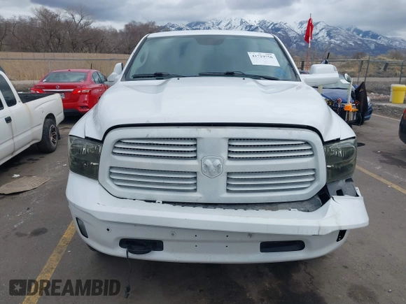 2018 Ram 1500 Big Horn with VIN 1C6RR7LM9JS354875, listed as a IAAI auction lot 41719756 with 105,121 mi miles. Bid and sale history available at carsss.com. Image 12.
