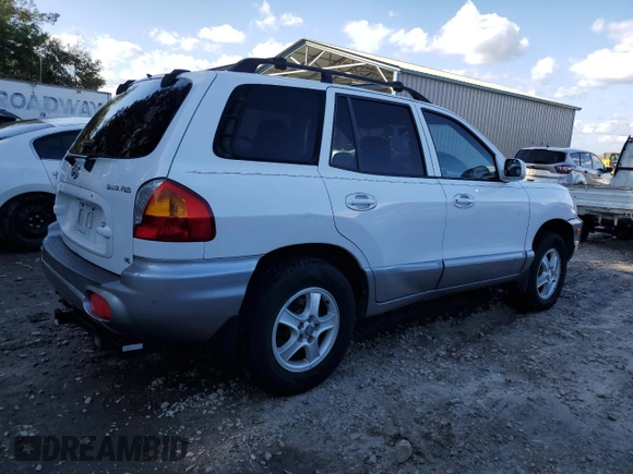2001 Hyundai Santa Fe GLS with VIN KM8SC83D91U084712, listed as a Copart auction lot 87107674 with 111,465 mi miles and Clean Title. Bid and sale history available at carsss.com. Image 3.