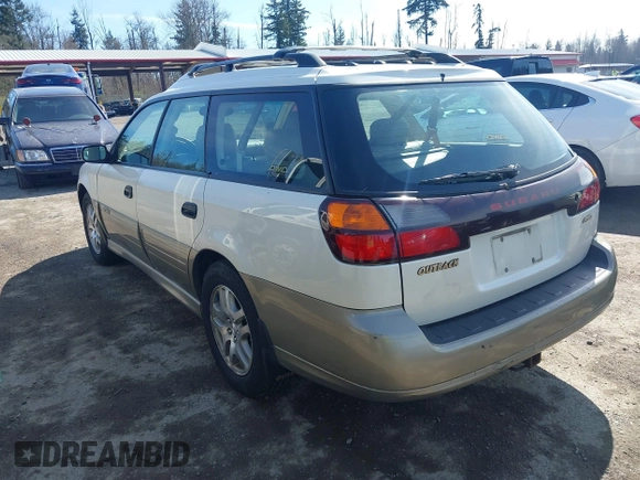2003 Subaru Legacy Outback z VIN 4S3BH675037616685, wystawiony jako IAAI lot #41859869 z przebiegiem 182 285 mil mil oraz . Historia ofert i sprzedaży dostępna na DreamBid. Obrazek 3.