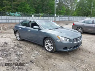 2011 Nissan Maxima SV with VIN 1N4AA5AP0BC818099, listed as a IAAI auction lot 42122677 with 142,632 mi miles and . Bid and sale history available at DreamBid. Image 1.
