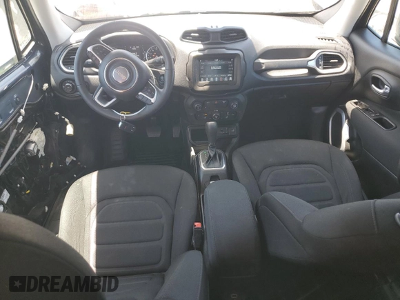 2020 Jeep Renegade Latitude with VIN ZACNJABB5LPL90354, listed as a Copart auction lot 64023815 with 54,121 mi miles and Salvage title. Bid and sale history available at DreamBid. Image 8.
