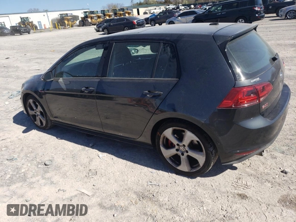 2016 Volkswagen Golf GTI SE w/Performance Pkg with VIN 3VW547AU7GM054128, listed as a Copart auction lot 49577425 with 86,849 mi miles and Salvage Title. Bid and sale history available at carsss.com. Image 2.