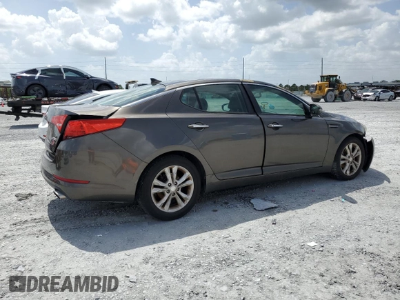 2013 Kia Optima EX z VIN 5XXGN4A72DG188821, wystawiony jako Copart lot #65546495 z przebiegiem 187 286 mil mil oraz Szkoda całkowita • Salvage title. Historia ofert i sprzedaży dostępna na DreamBid. Obrazek 3.