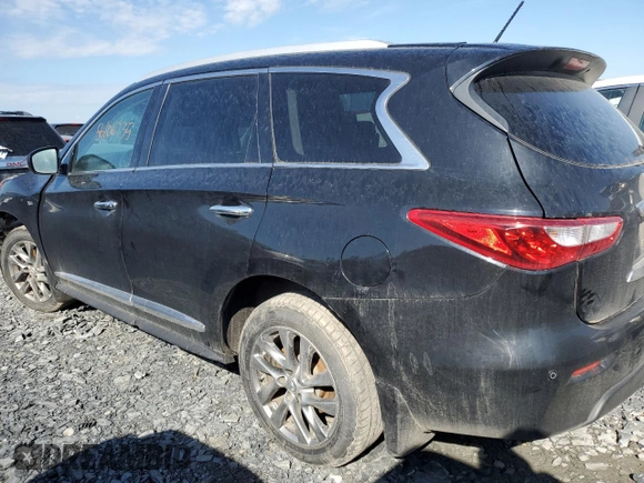 2015 Infiniti QX60 z VIN 5N1AL0MM7FC518165, wystawiony jako Copart lot #56106235 z przebiegiem 131 762 mil mil oraz Szkoda całkowita • Salvage title. Historia ofert i sprzedaży dostępna na DreamBid. Obrazek 2.
