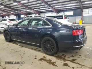 2013 Audi A8 3.0L with VIN WAUAGAFD6DN019898, listed as a Copart auction lot 45758405 with 105,190 mi miles and Clean title. Bid and sale history available at DreamBid. Image 2.