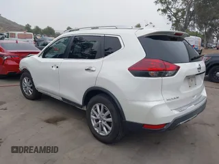 2018 Nissan Rogue SV with VIN KNMAT2MT7JP593232, listed as a IAAI auction lot 42141416 with 34,373 mi miles and . Bid and sale history available at carsss.com. Image 3.