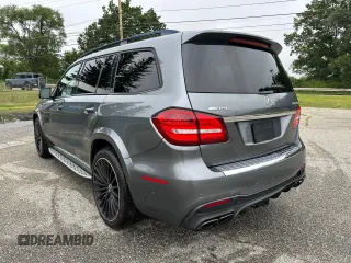 2019 Mercedes-Benz GLS 63 AMG with VIN 4JGDF7FE8KB219514, listed as a Copart auction lot 63533595 with 206,276 mi miles and Clean title. Bid and sale history available at DreamBid. Image 3.