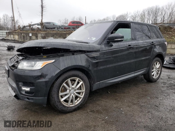 2016 Land Rover Range Rover Sport SE with VIN SALWG2KF0GA597005, listed as a Copart auction lot 52090965 with Not Provided miles and Salvage Title. Bid and sale history available at DreamBid. Image 1.