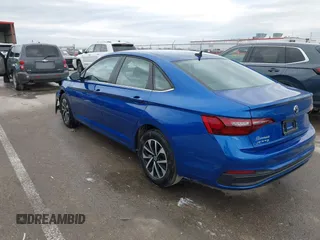 2023 Volkswagen Jetta S with VIN 3VW5M7BU0PM027528, listed as a IAAI auction lot 41526397 with 10,632 mi miles and . Bid and sale history available at DreamBid. Image 3.