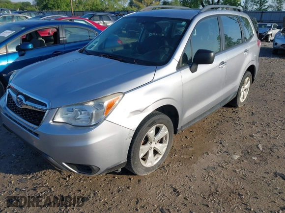 2015 Subaru Forester 2.5i with VIN JF2SJABC1FH475610, listed as a IAAI auction lot 42170226 with 130,731 mi miles. Bid and sale history available at carsss.com. Image 2.