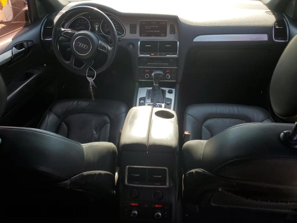 2013 Audi Q7 3.0T S line Prestige with VIN WA1DGAFE1DD006436, listed as a Copart auction lot 81544224 with 195,571 mi miles and Salvage Title. Bid and sale history available at carsss.com. Image 8.