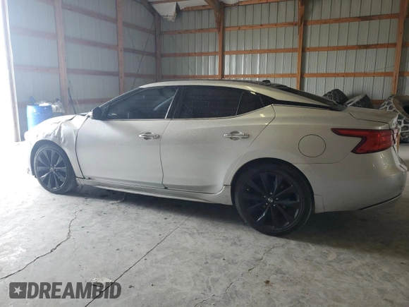 2016 Nissan Maxima SL with VIN 1N4AA6AP2GC430630, listed as a Copart auction lot 57955115 with 146,285 mi miles and Salvage title. Bid and sale history available at DreamBid. Image 2.