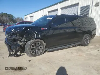 2021 Chevrolet Suburban Z71 с VIN 1GNSKDKD2MR165986, выставлен на аукционе Copart как лот 43536745 с пробегом 63 460 миль миль и Списание • Salvage title. История ставок и продаж доступна на DreamBid. Изображение 1.