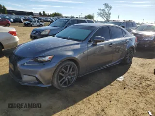 2015 Lexus IS 350 with VIN JTHBE1D2XF5018527, listed as a Copart auction lot 87000934 with 80,497 mi miles and Salvage Title. Bid and sale history available at DreamBid. Image 1.