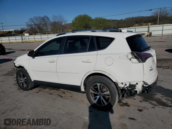 2018 Toyota RAV4 XLE with VIN JTMWFREV3JJ726836, listed as a Copart auction lot 50653545 with 108,223 mi miles and Salvage Title. Bid and sale history available at DreamBid. Image 2.