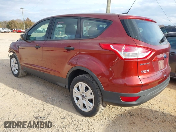 2014 Ford Escape S with VIN 1FMCU0F74EUA82817, listed as a IAAI auction lot 41710012 with 61,165 mi miles. Bid and sale history available at carsss.com. Image 3.