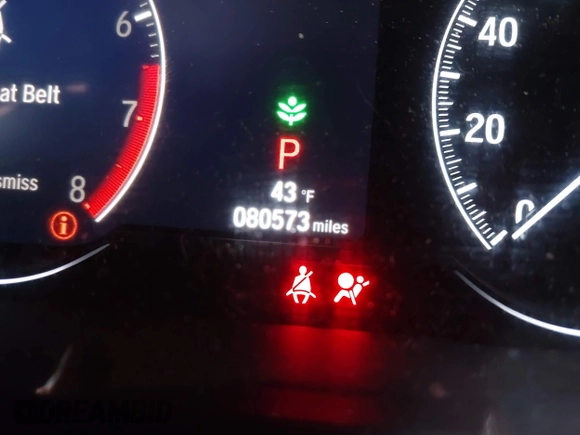 2019 Honda Accord Sedan Sport 1.5T with VIN 1HGCV1F32KA016804, listed as a IAAI auction lot 41743202 with 80,573 mi miles. Bid and sale history available at carsss.com. Image 15.