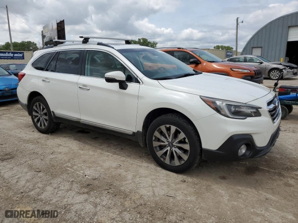2018 Subaru Outback Touring with VIN 4S4BSATC0J3317674, listed as a Copart auction lot 57211034 with 98,632 mi miles and Salvage Title. Bid and sale history available at carsss.com. Image 4.