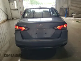 2024 Nissan Versa S with VIN 3N1CN8DVXRL923107, listed as a Copart auction lot 59899525 with 20,566 mi miles and Salvage title. Bid and sale history available at DreamBid. Image 6.